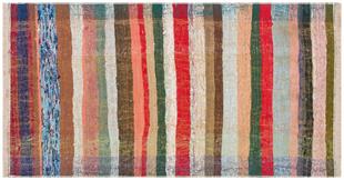 GERÇEK EL DOKUMA RENKLİ ÇAPUT PALA ANTİK KİLİM