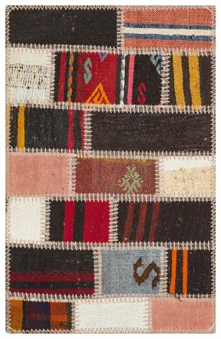 Gerçek El Dokuma Anadolu Kilim Paspas-50x80