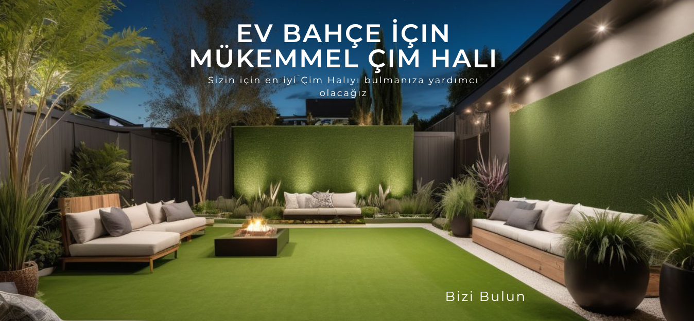 Bahçe için Çim Halı