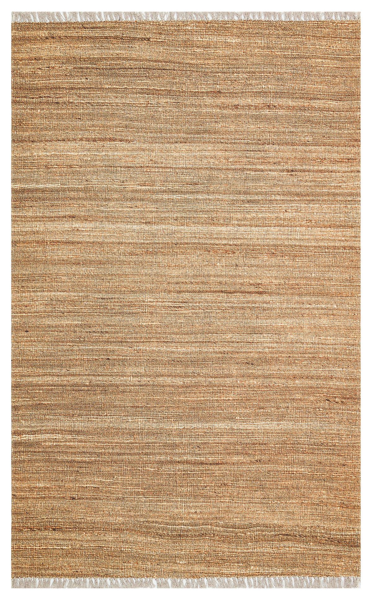 ASOS NATUREL JÜT HASIR GÖRÜNÜMLÜ HAV TOZ VERMEZ ÇİFT TARAFLI YIKANABİLİR KİLİM