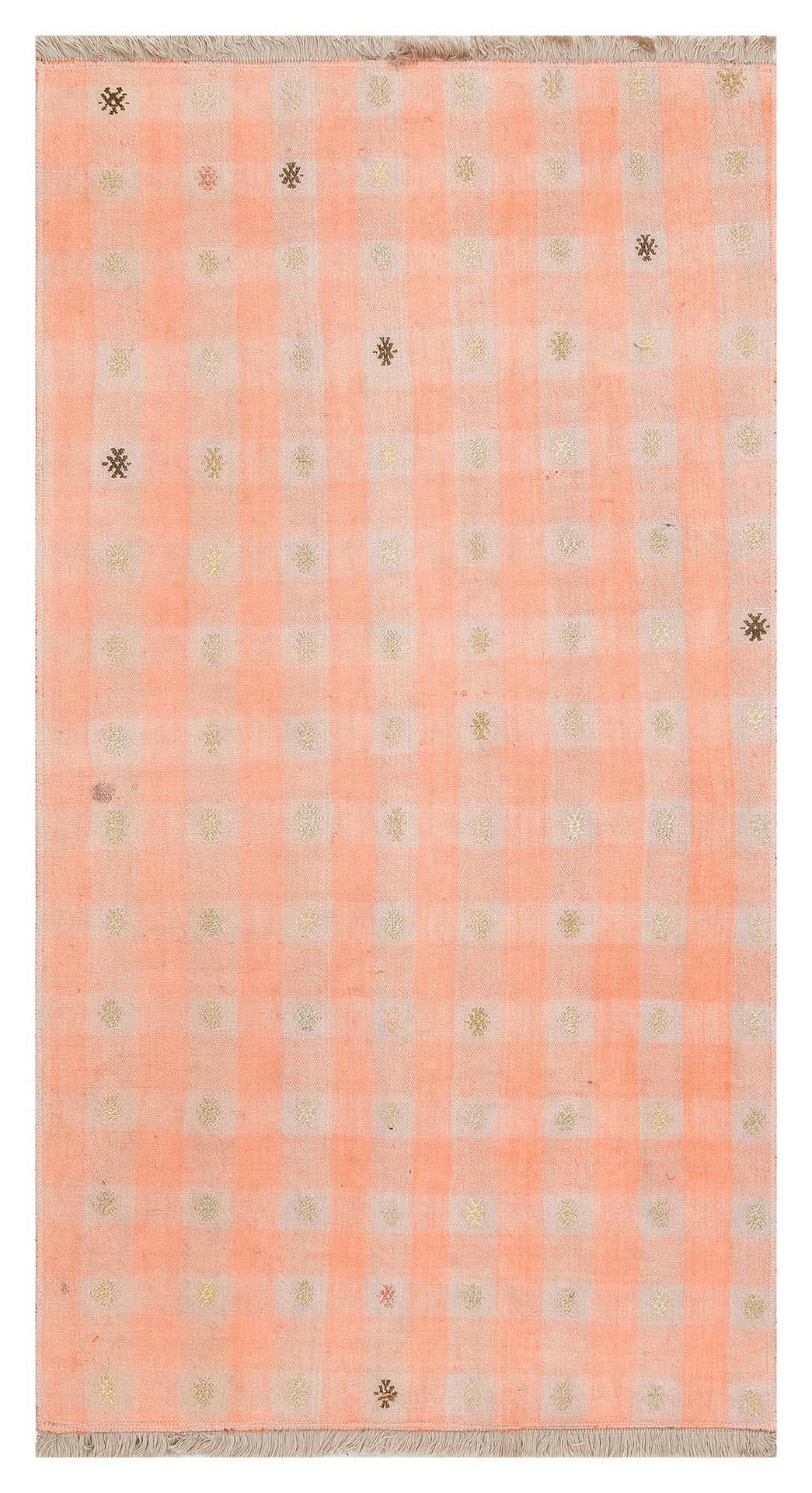 GERÇEK EL DOKUMA PUDRA RENGİ KENDİR KİLİMİ