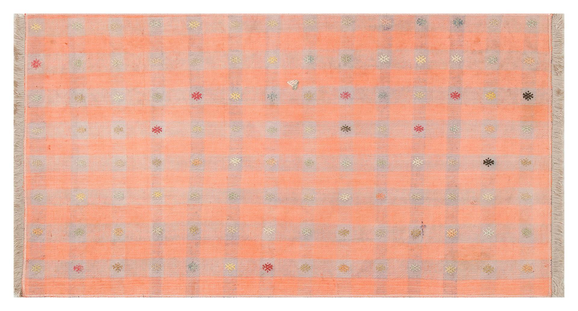 GERÇEK EL DOKUMA PUDRA RENGİ KENDİR KİLİMİ