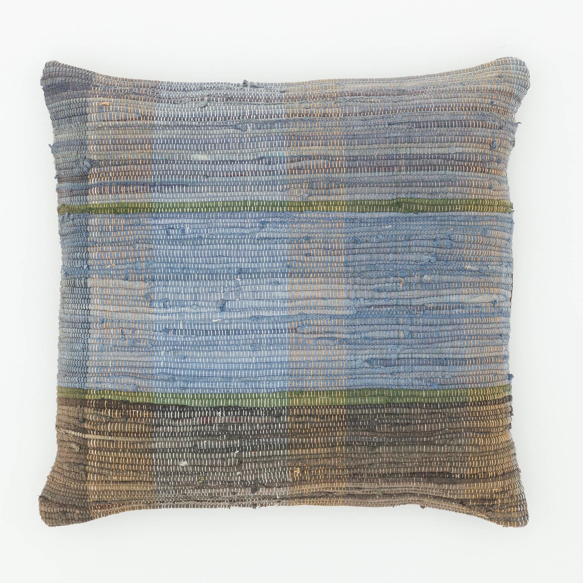 EŞSİZ EL DOKUMA RENKLİ ÇAPUT PALA KİLİM YASTIK KILIFI