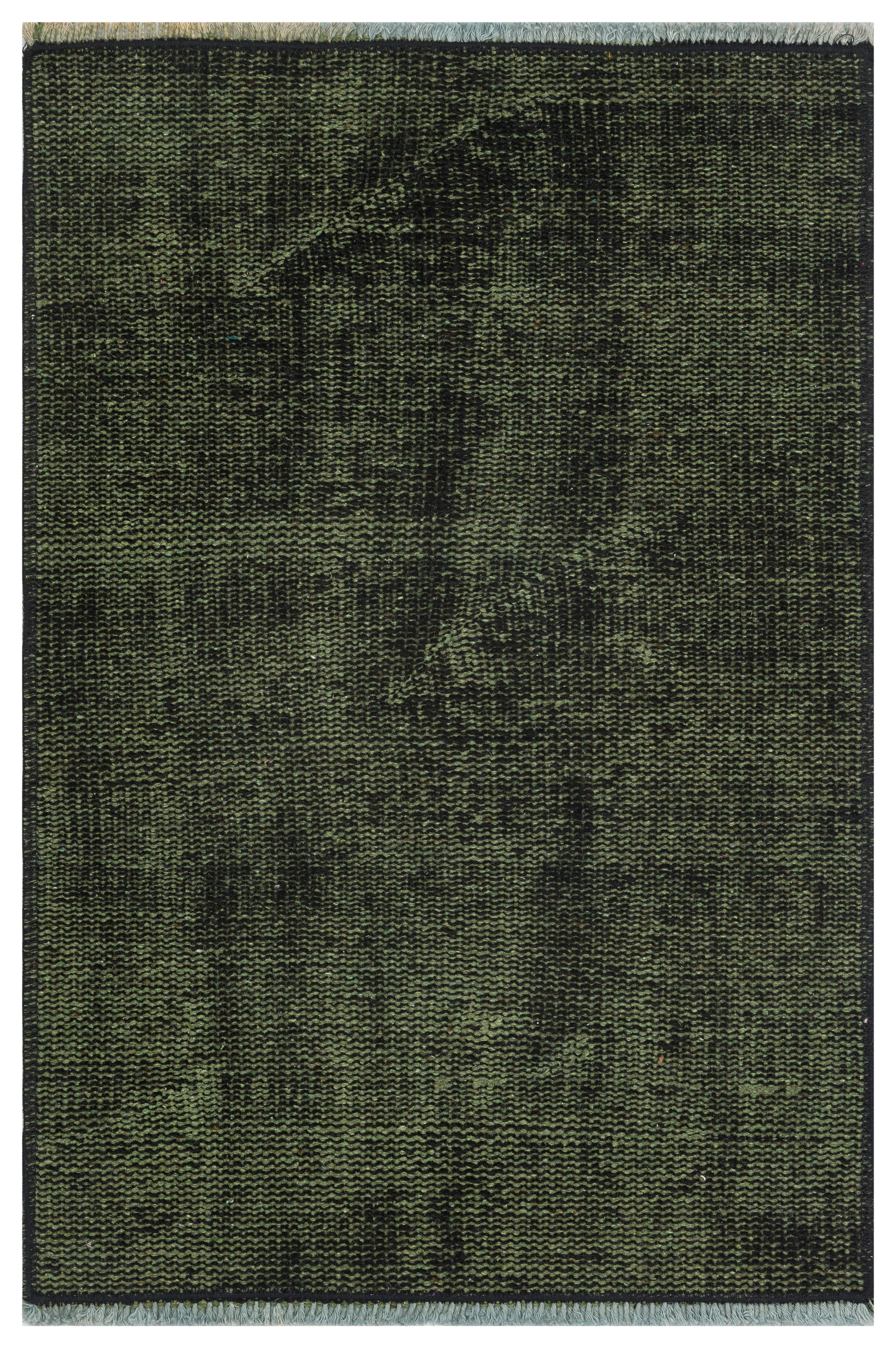 GENELEKSEL KEÇE ÇAM YEŞİL RENGİ DOKUMA PASPAS