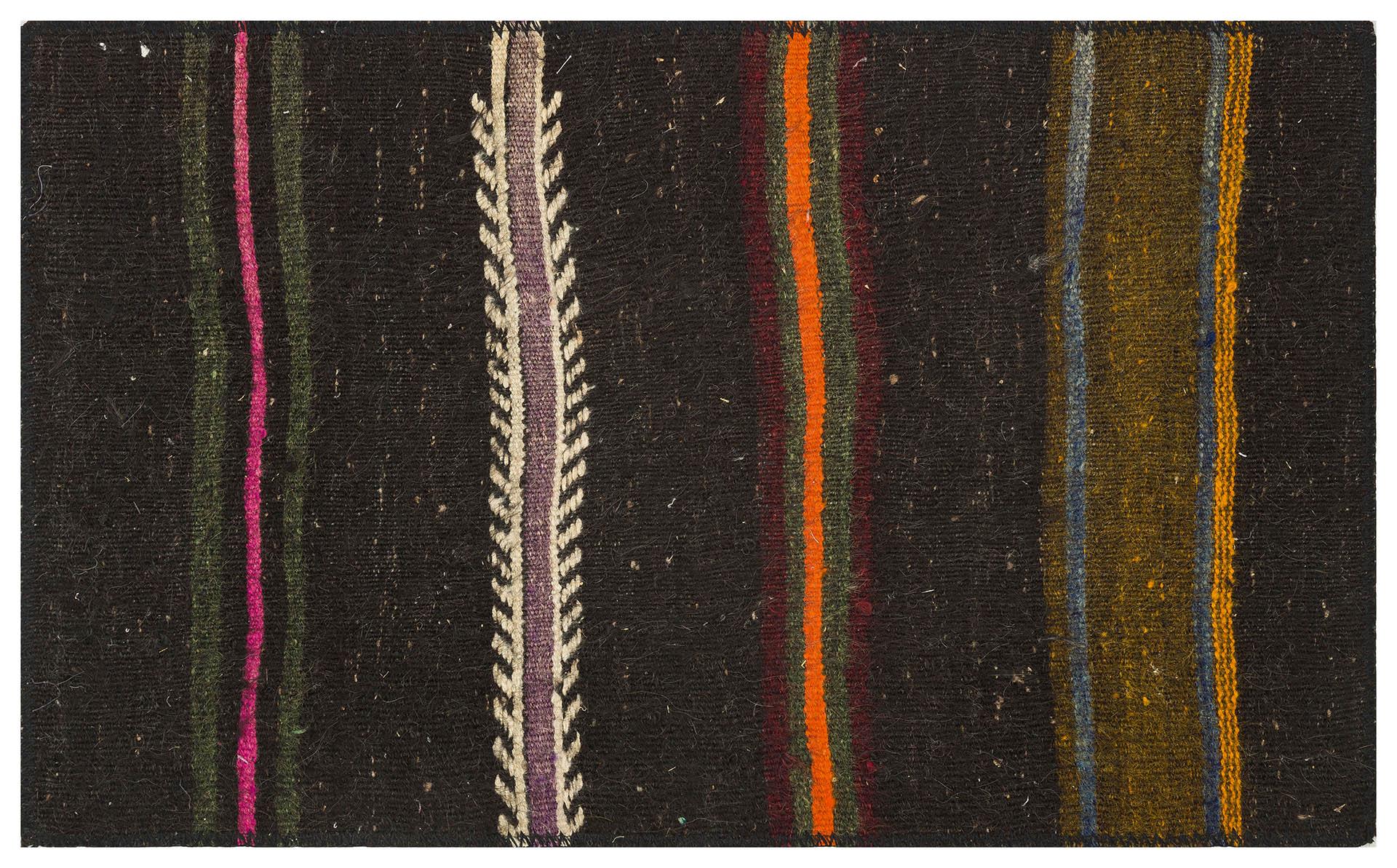 GENELEKSEL EL DOKUMA MERCAN RENGİ KENDİR KİLİM PASPAS