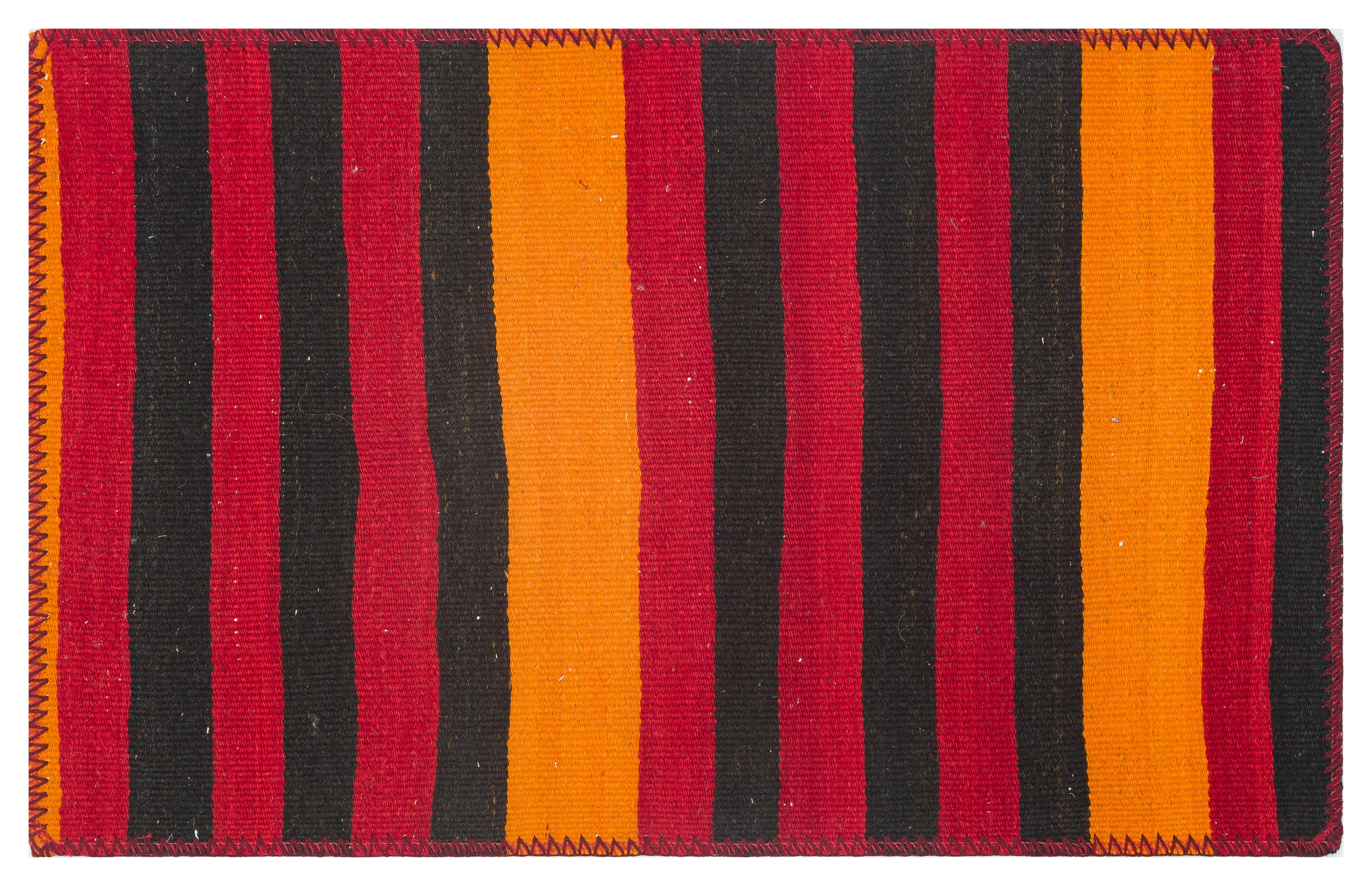 GENELEKSEL EL DOKUMA ÇİZGİLİ KİLİM PASPAS