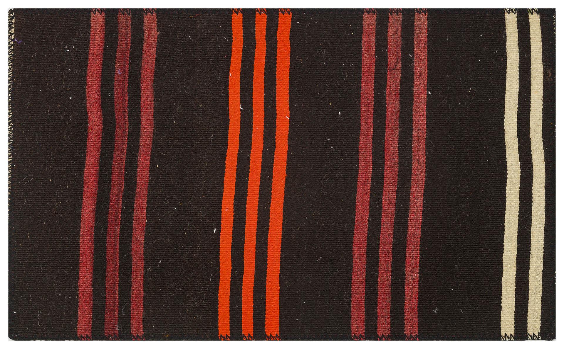 GENELEKSEL EL DOKUMA BEJ BORDO RENGİ KİLİM PASPAS