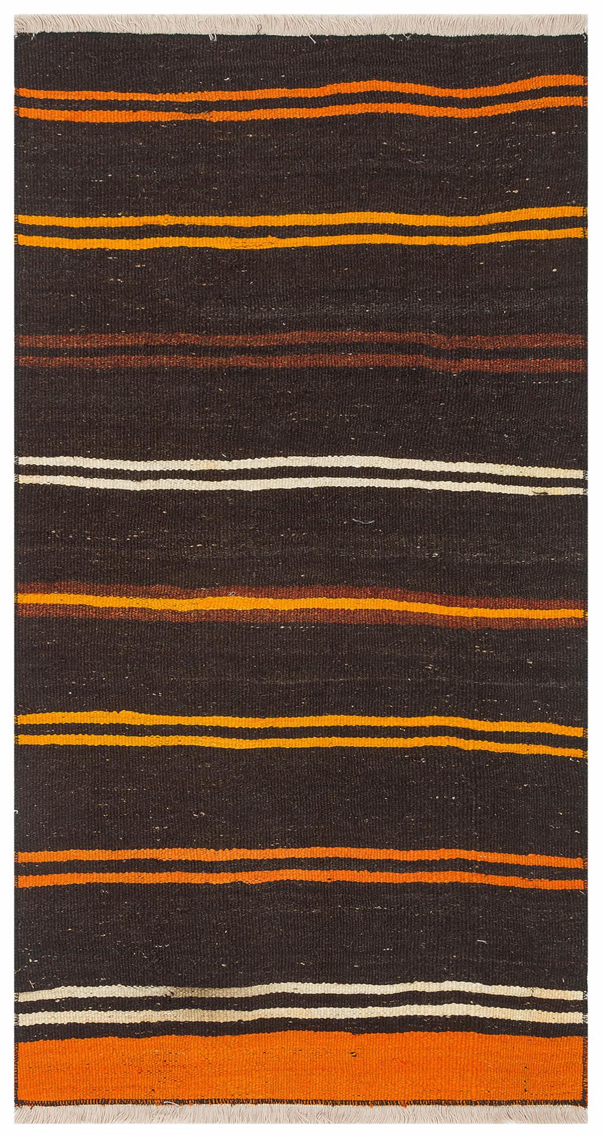 Çok Renkli El Dokuma Vintage Malatya Yolluk Kilim