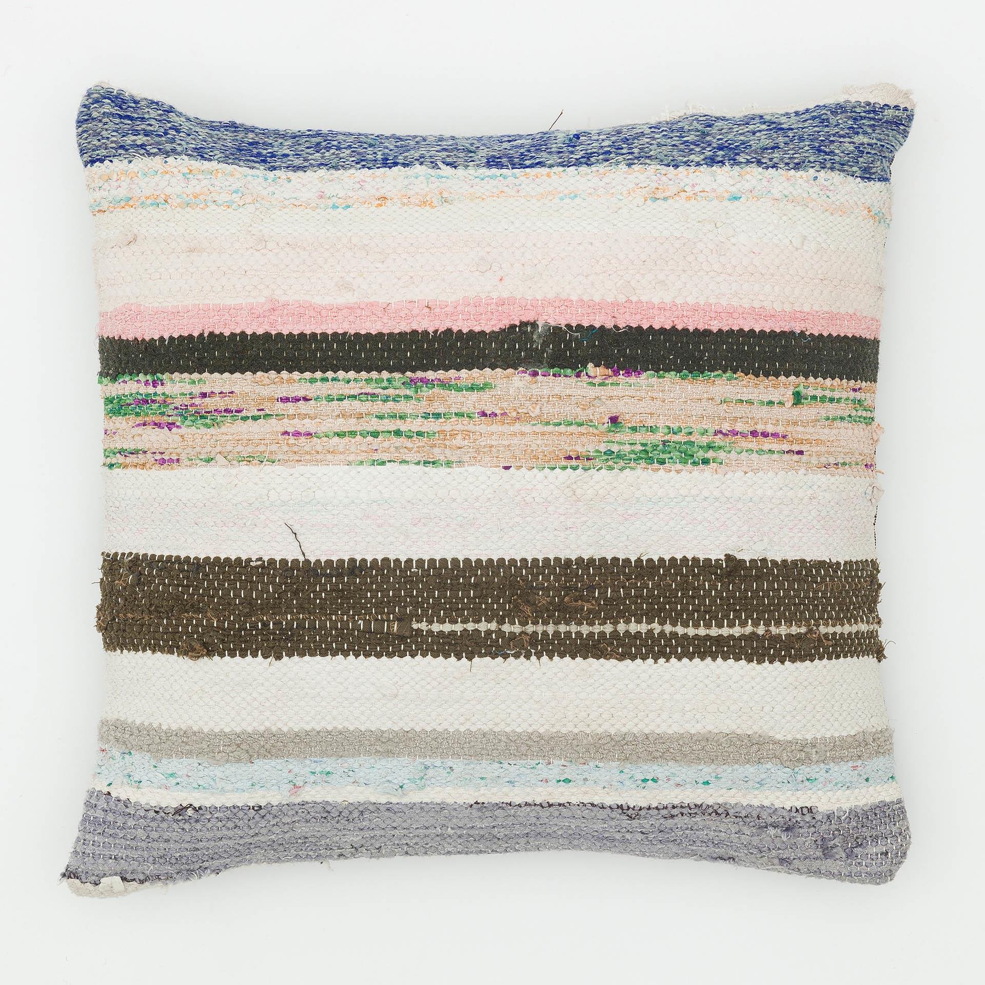 ÇOKLU RENK ASTAR EL DOKUMA YASTIK KILIFI