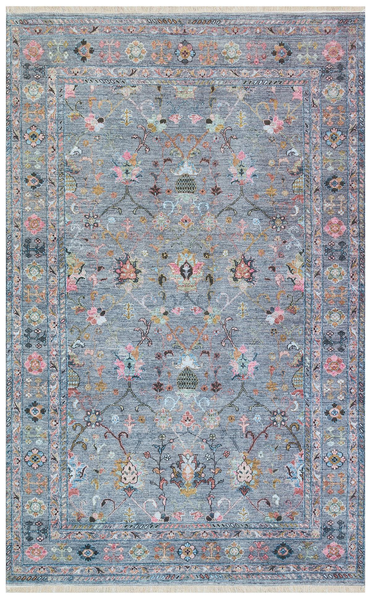 RUBY LEİLA MULTY YIKANABİLİR KOLAY KULLANIMLI MODERN VE GELENEKSEL DESENLERE SAHİP RENKLİ KİLİM