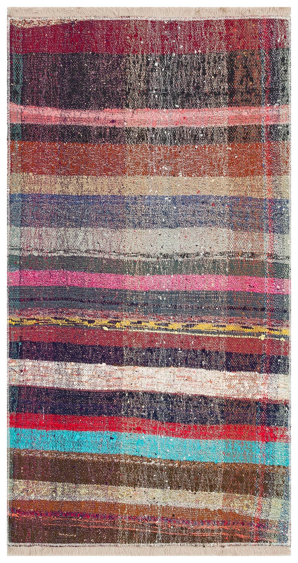 GERÇEK EL DOKUMA RENKLİ ÇAPUT PALA ANTİK KİLİM