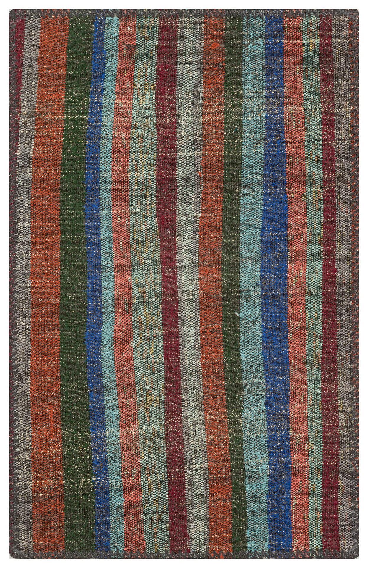 GELENEKSEL EL DOKUMA KARIŞIK RENGİ ÇAPUT PALA KİLİM PASPAS