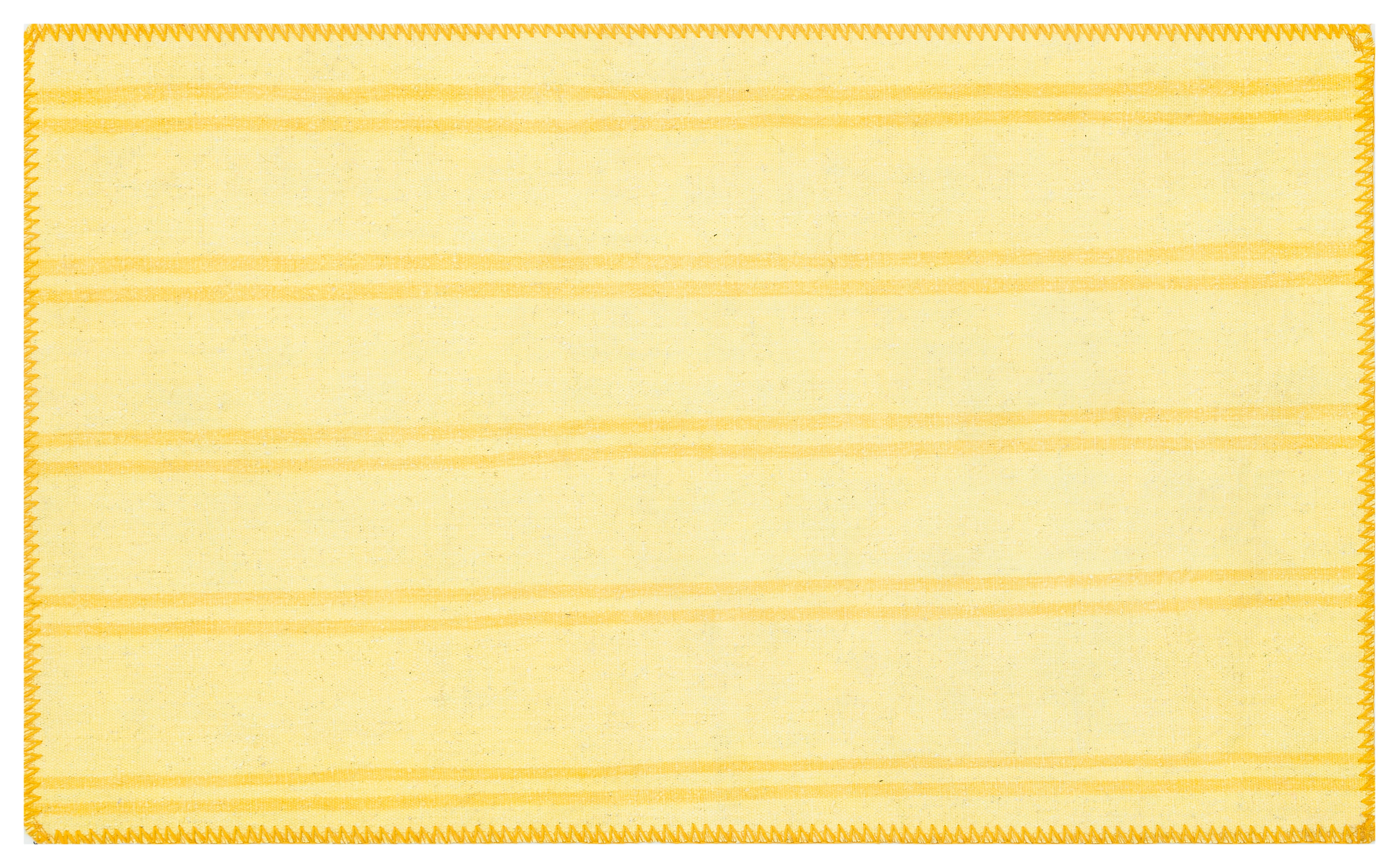 SARİ RENGİ KENDİR KİLİM DOKUMA PASPAS