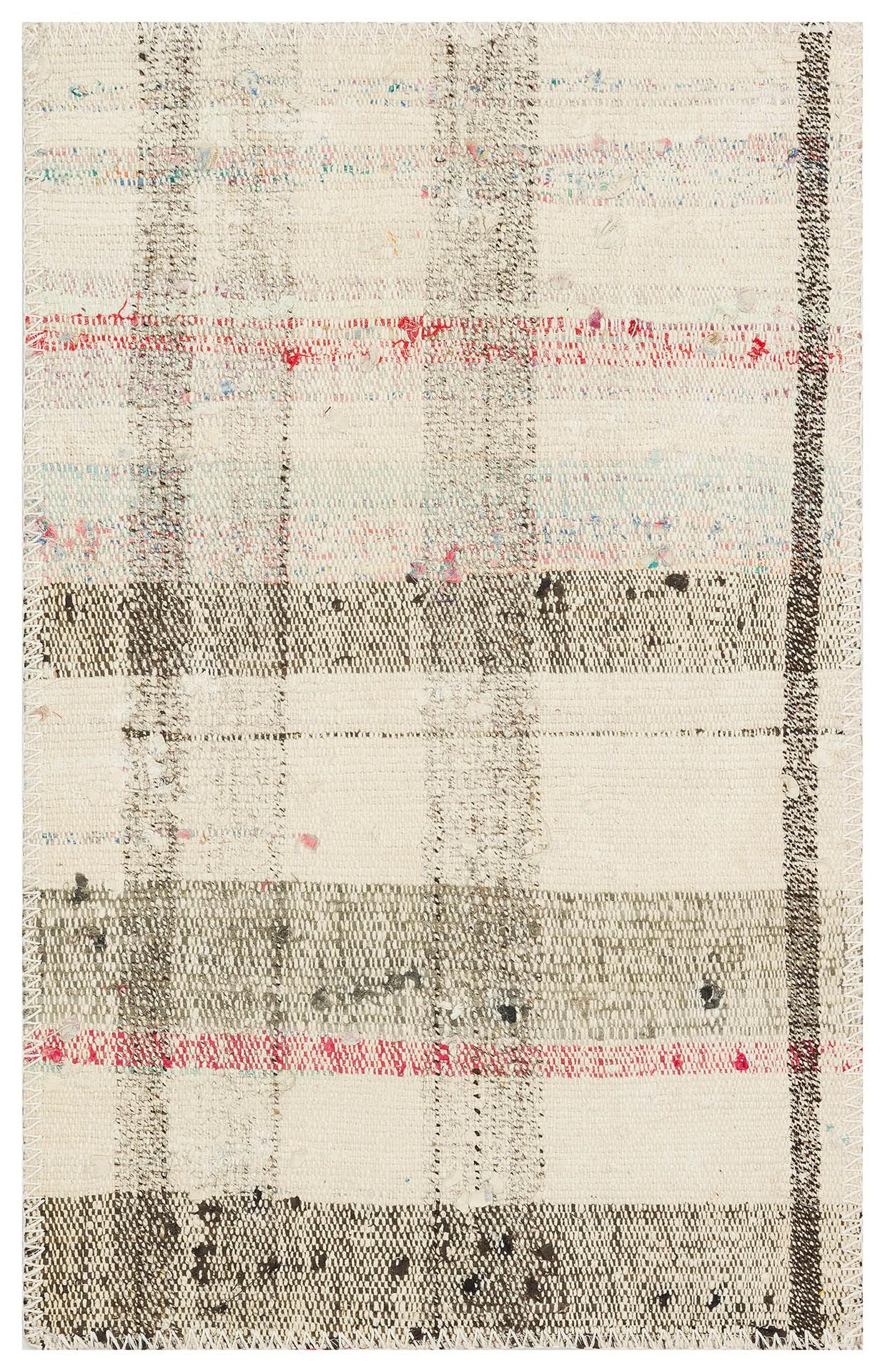 GELENEKSEL EL DOKUMA BEYAZ  RENGİ ÇAPUT PALA KİLİM PASPAS