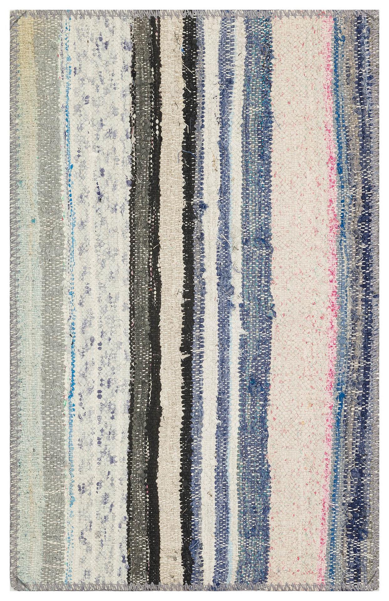 EŞSİZ EL YAPIMI BEYAZ KARIŞIK RENGİ ÇAPUT PALA KİLİM PASPAS