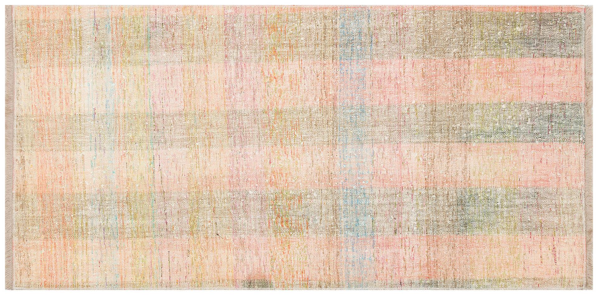 GERÇEK EL DOKUMA PUDRA RENGİ ÇAPUT PALA KİLİM