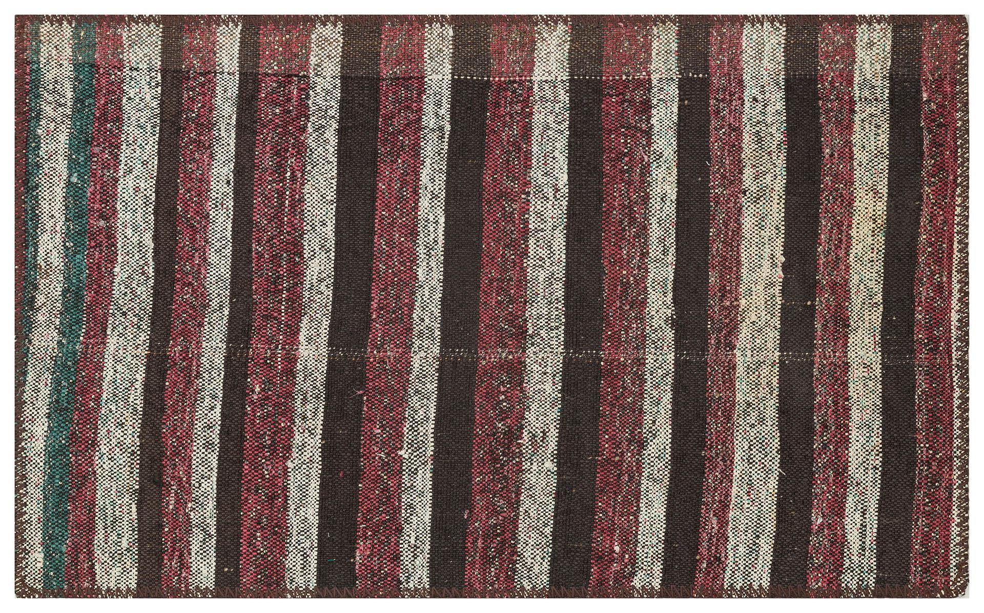 MÜRDÜM BEJ RENGİ EL DOKUMA KİLİM PASPAS