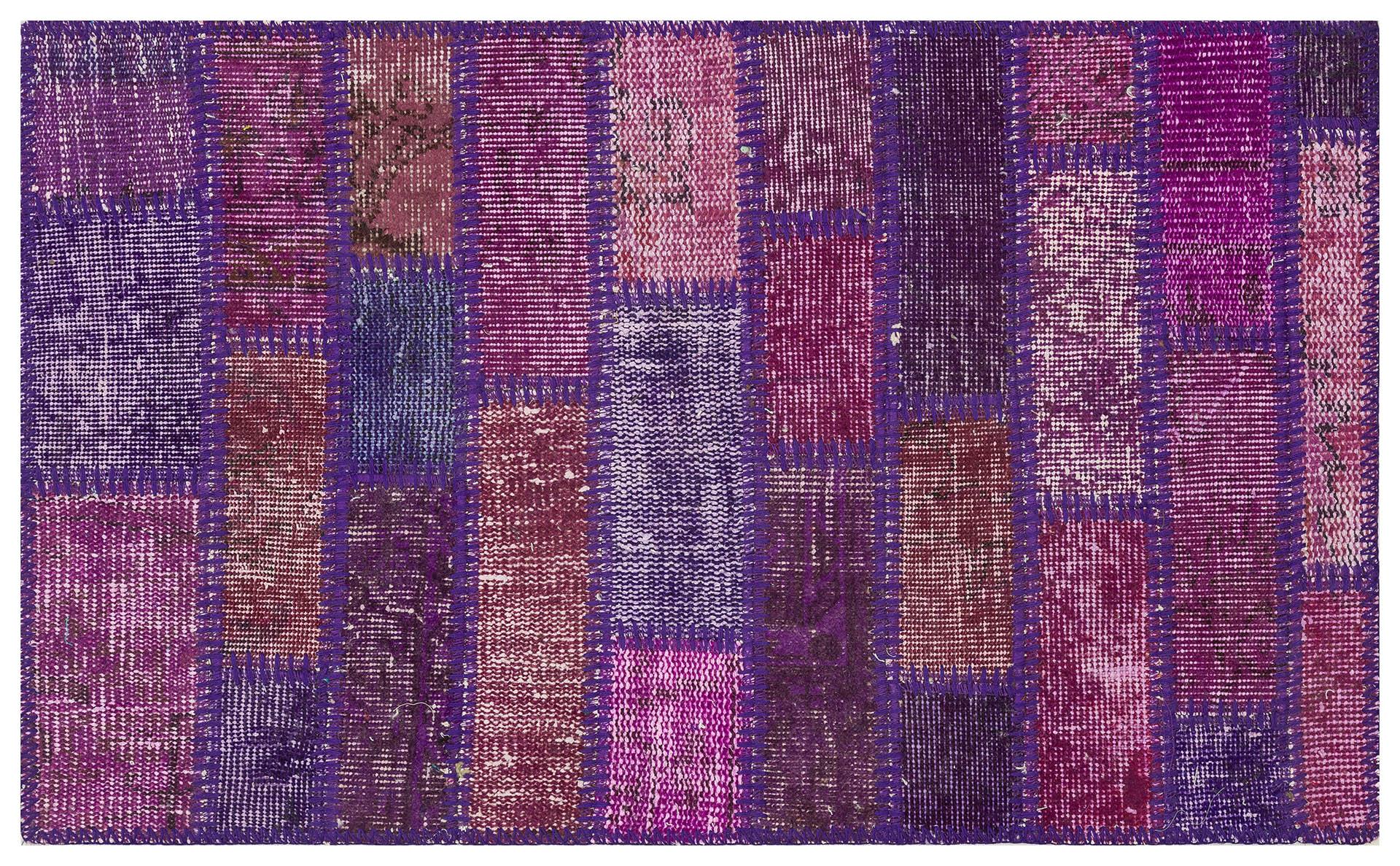 GENELEKSEL EL DOKUMA MULTİ  RENGİ PATCHWORK HALI PASPAS