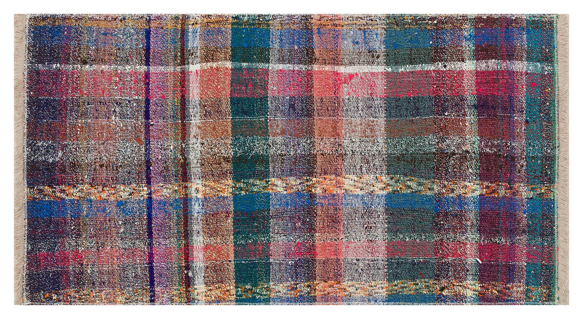 GENELEKSEL DOKUMA RENKLİ ANADOLU  ÇAPUT PALA KİLİMİ