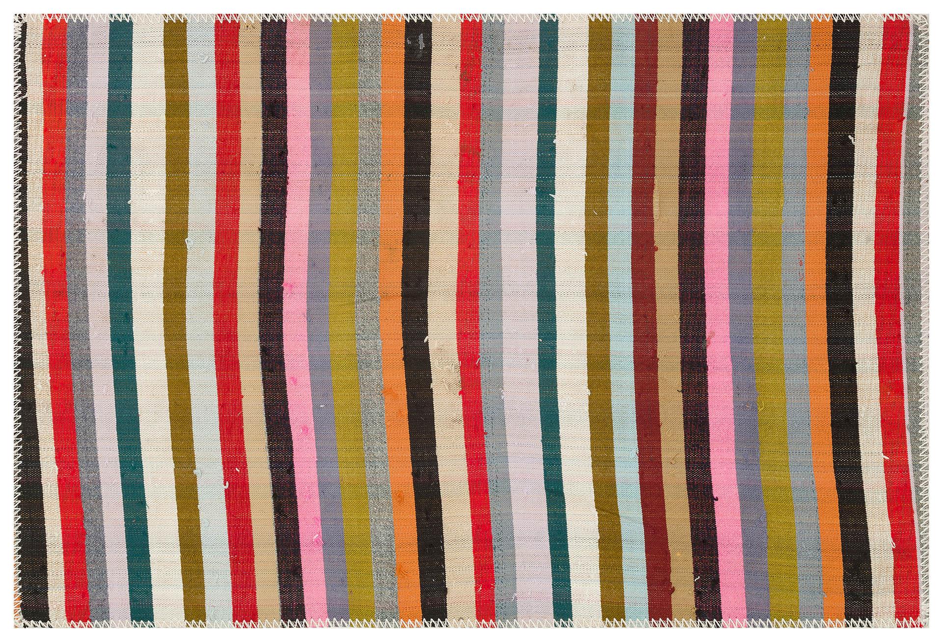 GERÇEK EL DOKUMA MULTY RENGİ KİLİM PASPAS