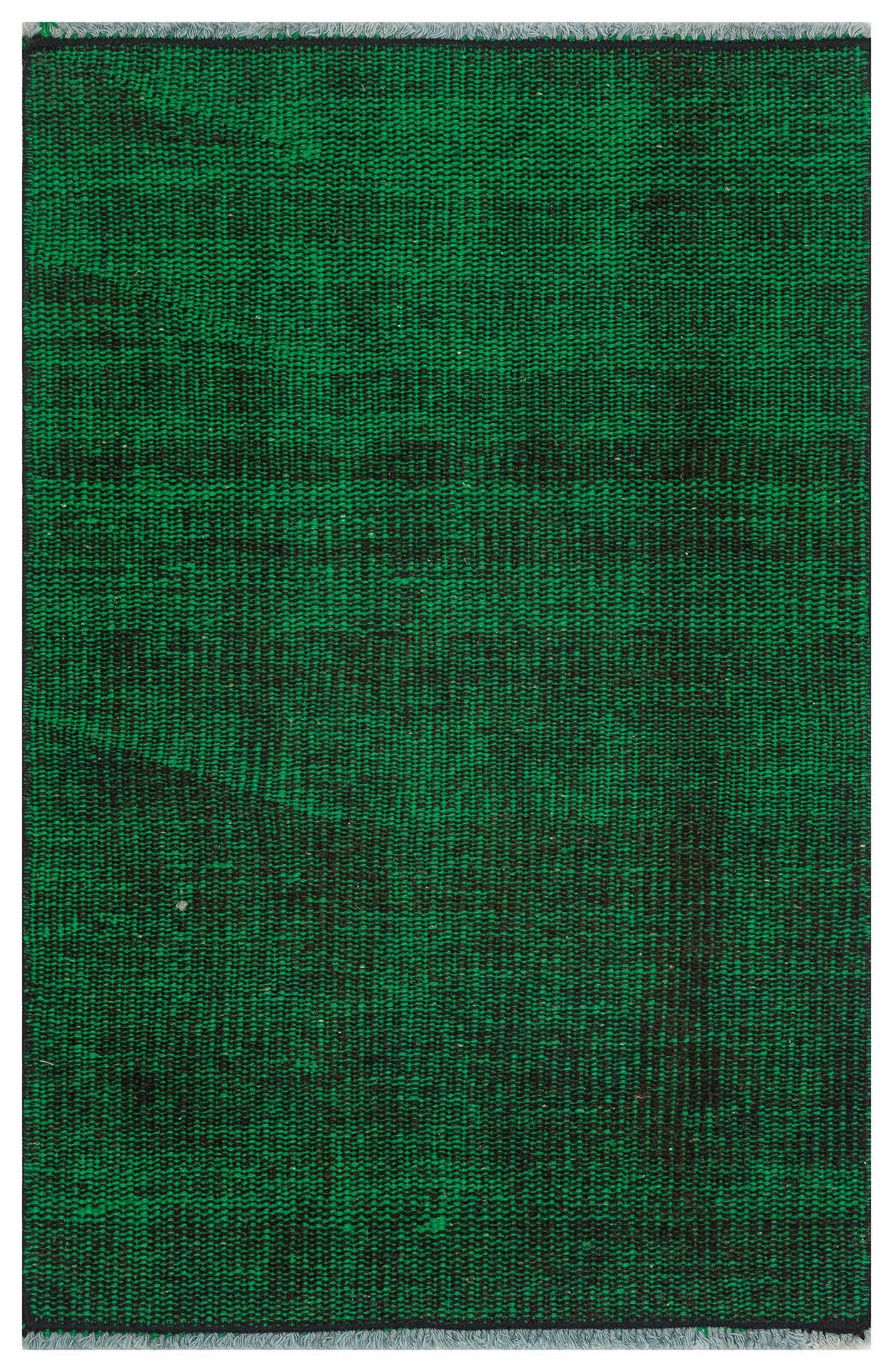 GENELEKSEL EL DOKUMA YEŞİL RENGİ VİNTAGE PASPAS