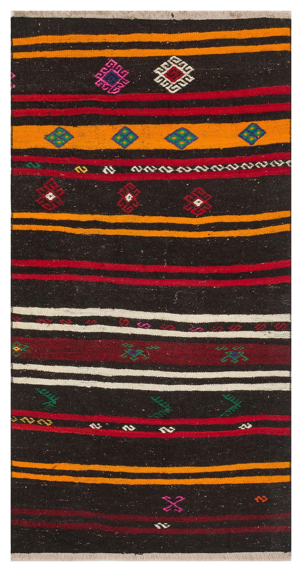 GERÇEK EL DOKUMA  RENKLİ KEÇİ KILI YÜN KİLİM