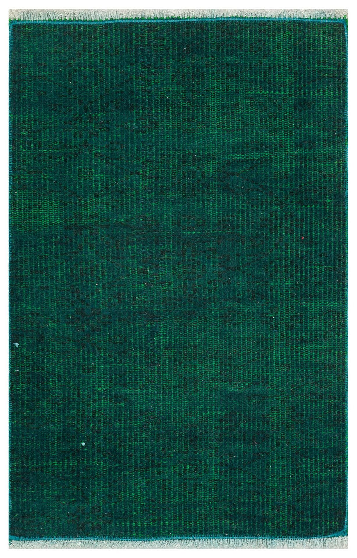 EŞSİZ EL DOKUMA YOSUN YEŞİLİ RENGİ VİNTAGE PASPAS