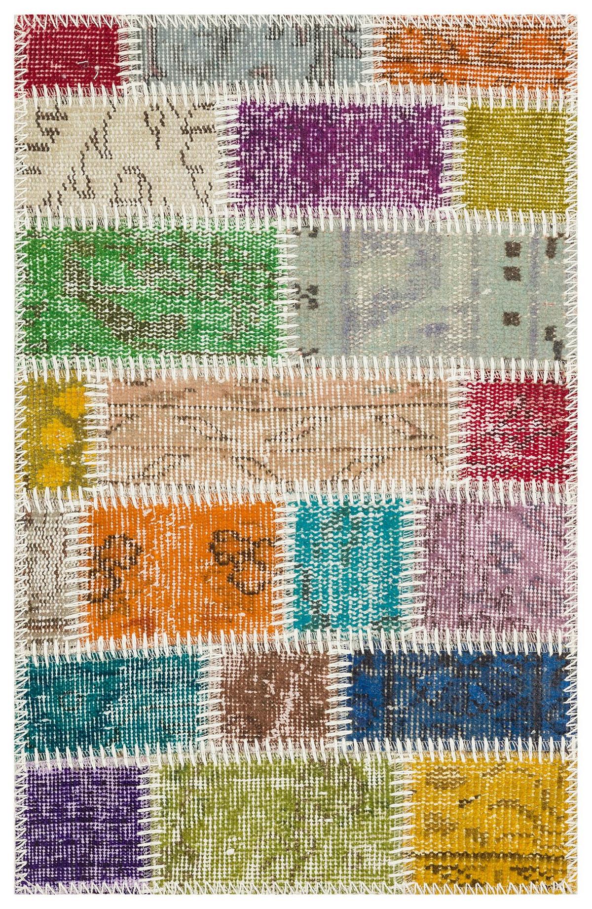 Anadolu El Dokuma Multi Renk Paspas-50x80