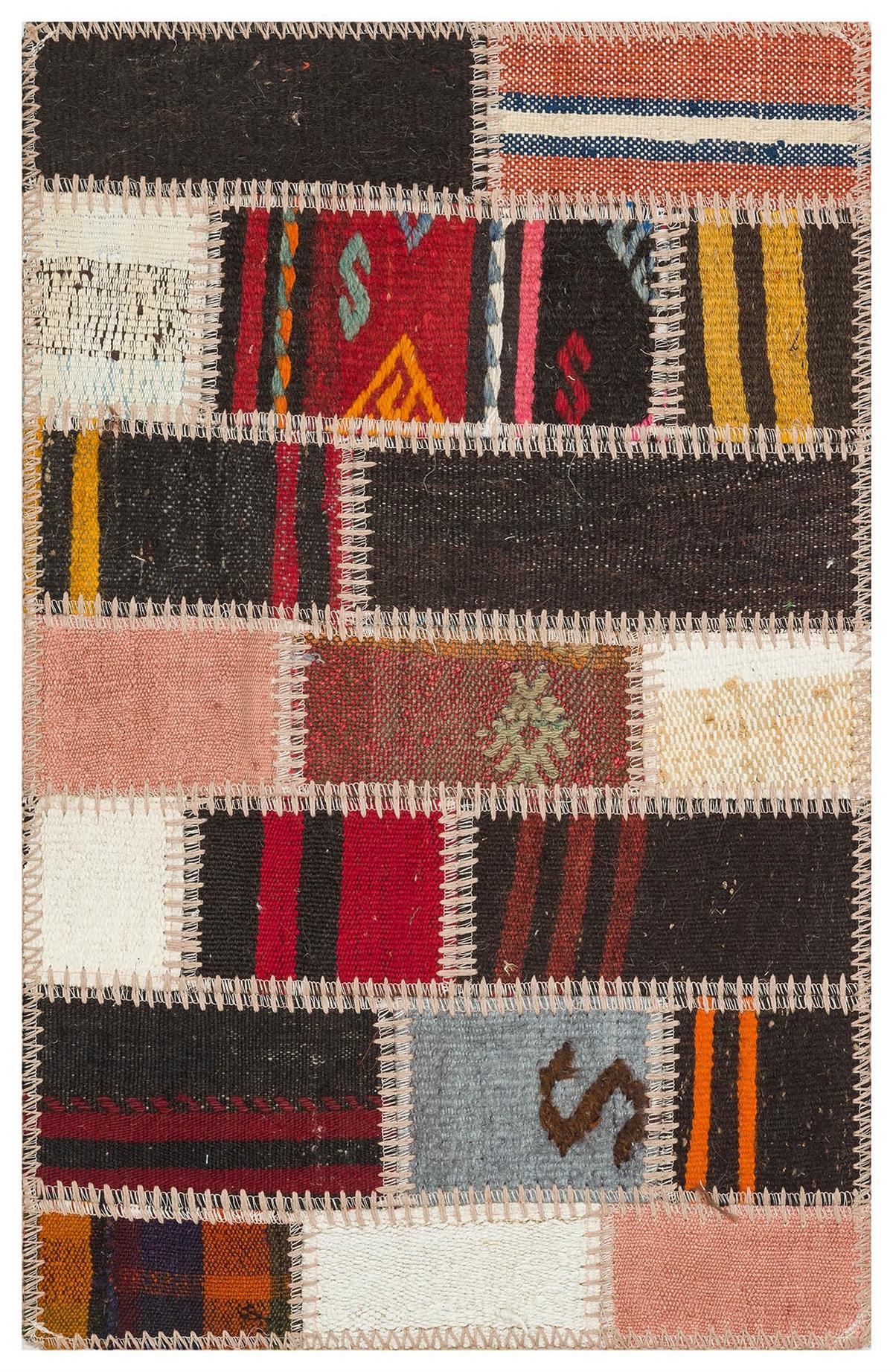 Gerçek El Dokuma Anadolu Kilim Paspas-50x80