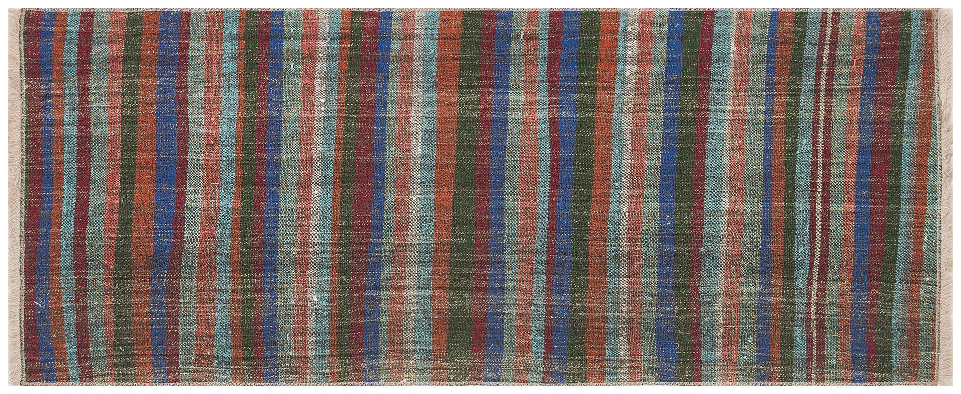 GENELEKSEL EL DOKUMA RENKİ ÇAPUT PALA YÜN KİLİM