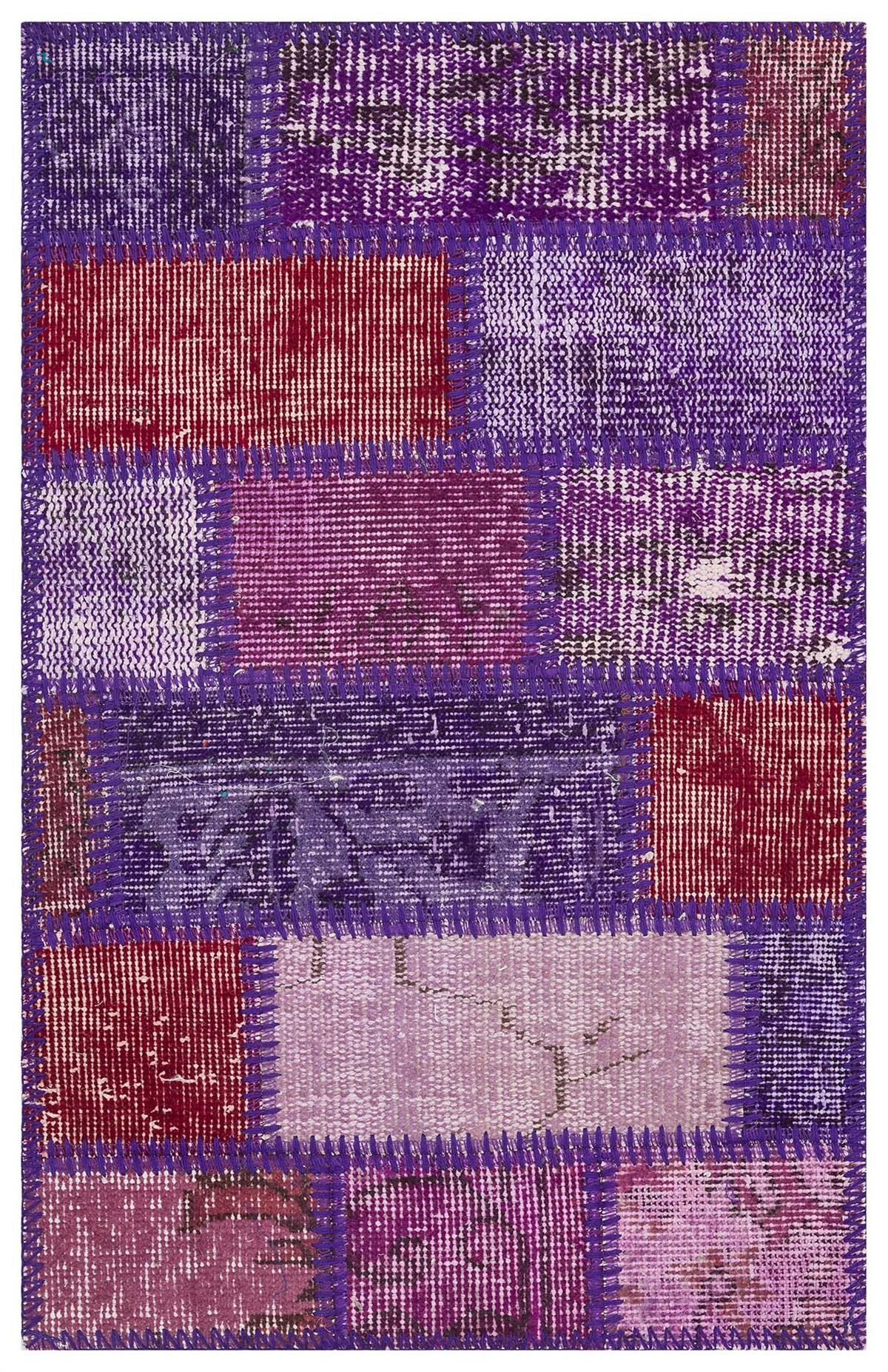 Eşsiz El Dokuma More Rengi Paspas-50x80