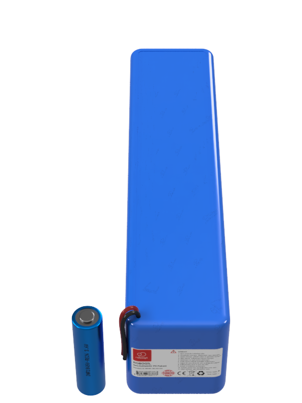 Robogil 13S3P (13.3.1) 48V 7.8Ah 30A BMS 18650 Tip Silindirik Hücreli Lityum İyon Batarya