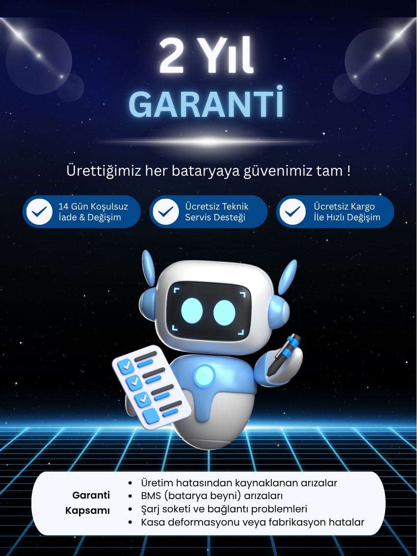 Robogil 2 Yil Garanti