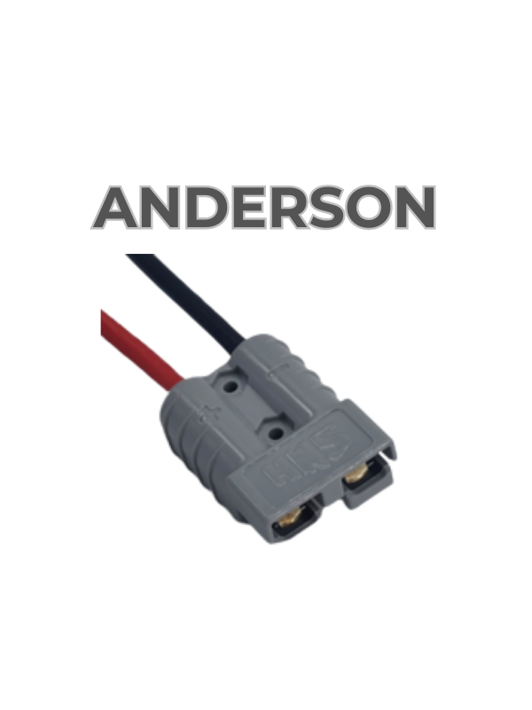 ANDERSON (Dişi) Soket 14AWG 40CM Kablolu Batarya Hücre Gruplama ve Montaj Soketi