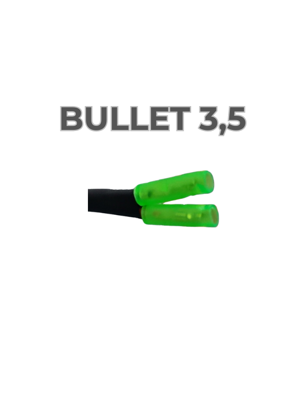 BULLET 3,5 (Dişi) Soket 14AWG 40CM Kablolu Batarya Hücre Gruplama ve Montaj Soketi