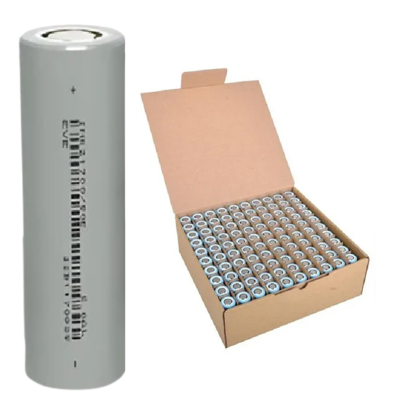 EVE 100'lü Paket INR21700/50E 5000mAh 3C 3.7V Lityum İyon Şarj Edilebilir Pil Hücresi INR21700/50E-P100