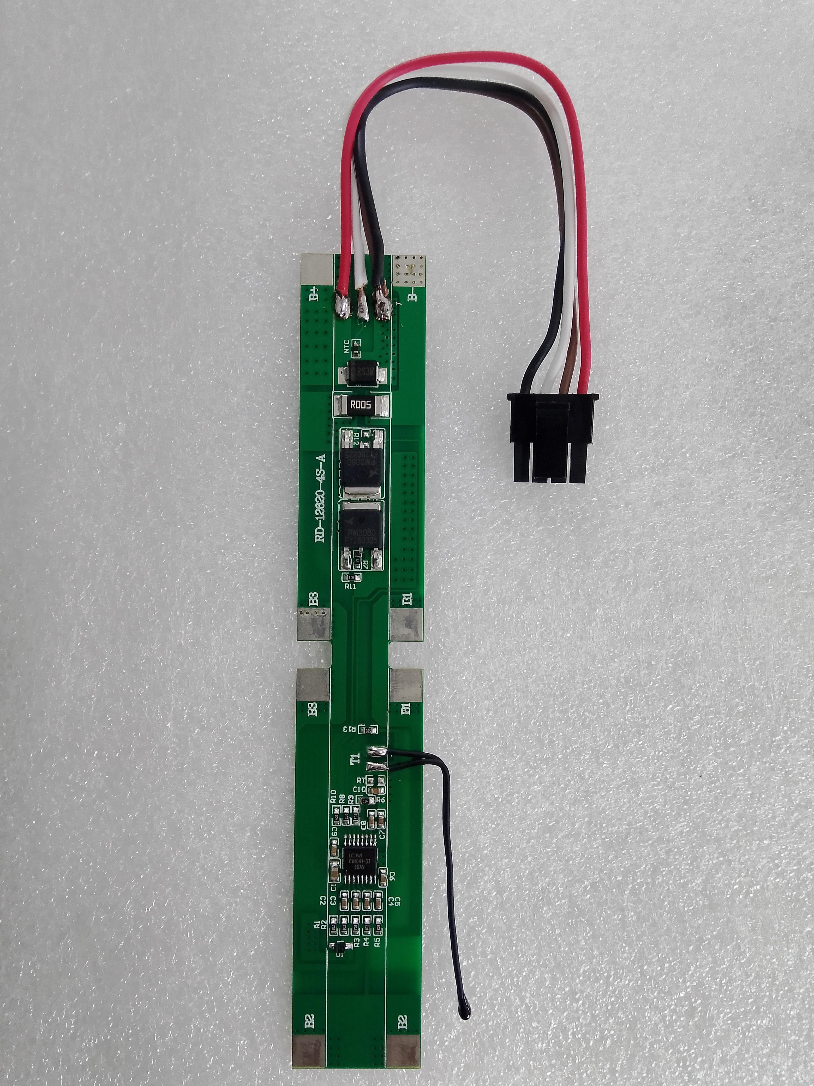 Robot Süpürge Bataryaları için 4S BMS (Arçelik RS 9131) YPBMS4S2P20