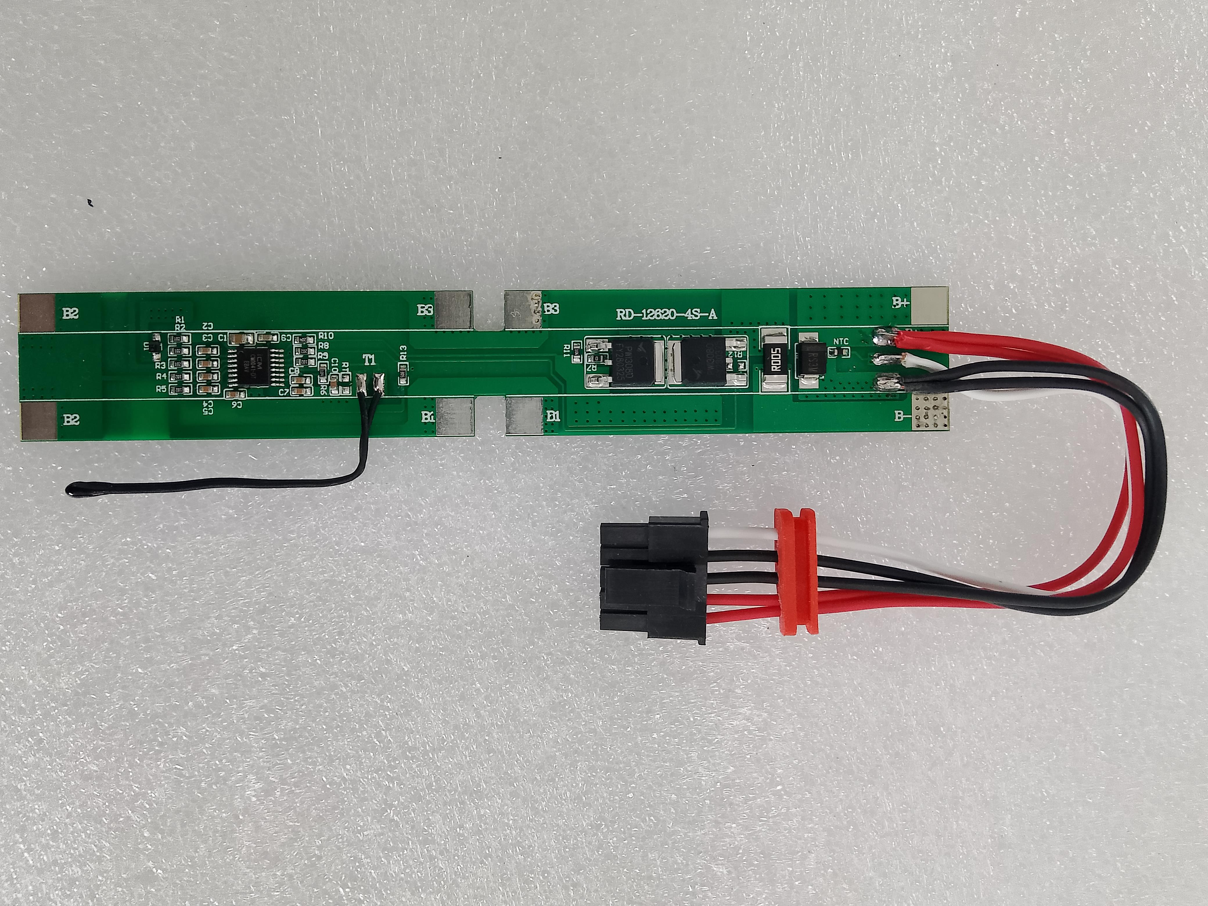 Robot Süpürge Bataryaları için 4S BMS (Xiaomi Mop 2 Pro MJST1SHW KIRMIZI KUTU) YPBMS4S2P13RB