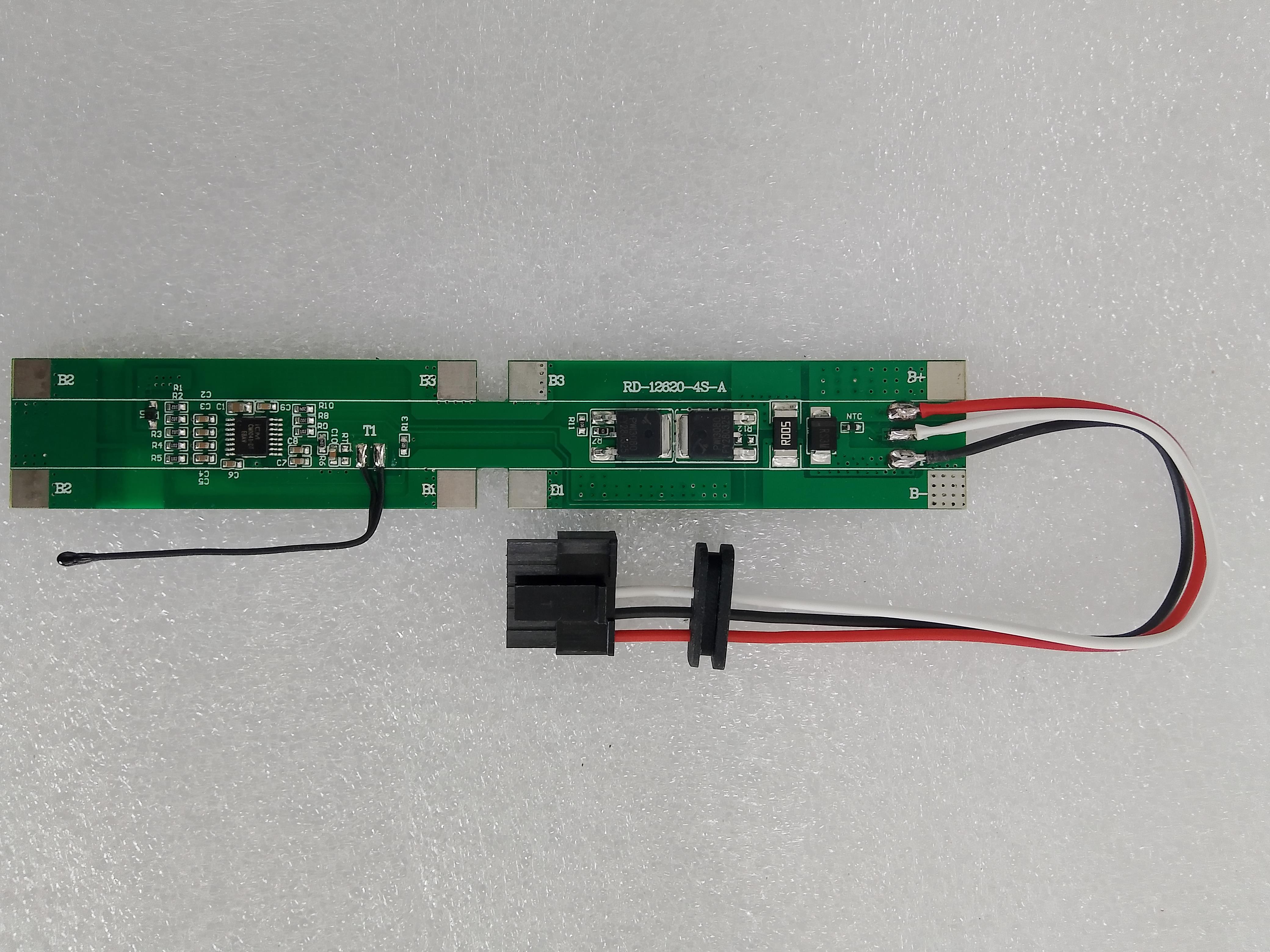 Robot Süpürge Bataryaları için 4S BMS (Xiaomi S10 B106GL SİYAH KUTU) YPBMS4S2P11S10BB