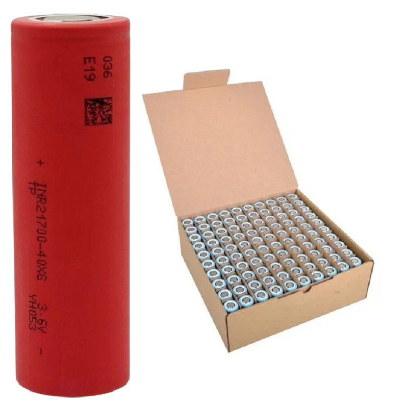 Tenpower 130'lu Paket INR21700-40XG 4000mAh 12C 3.7V Lityum İyon Şarj Edilebilir Pil Hücresi INR21700-40XG-P130