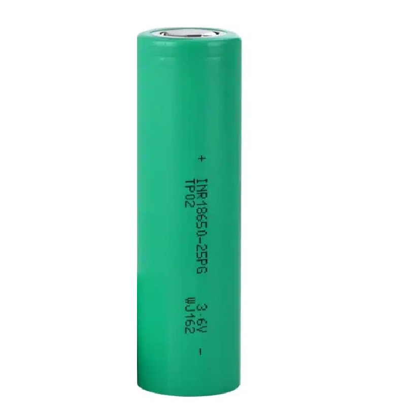Tenpower INR18650-25SG 2400mAh 12C 3.7V Lityum İyon Şarj Edilebilir Pil Hücresi INR18650-25SG-H