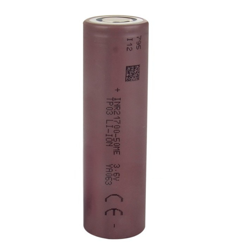 Tenpower INR21700-50ME 3.7V 5000mAh Lityum İyon Şarj Edilebilir Pil Hücresi INR21700-50ME-H