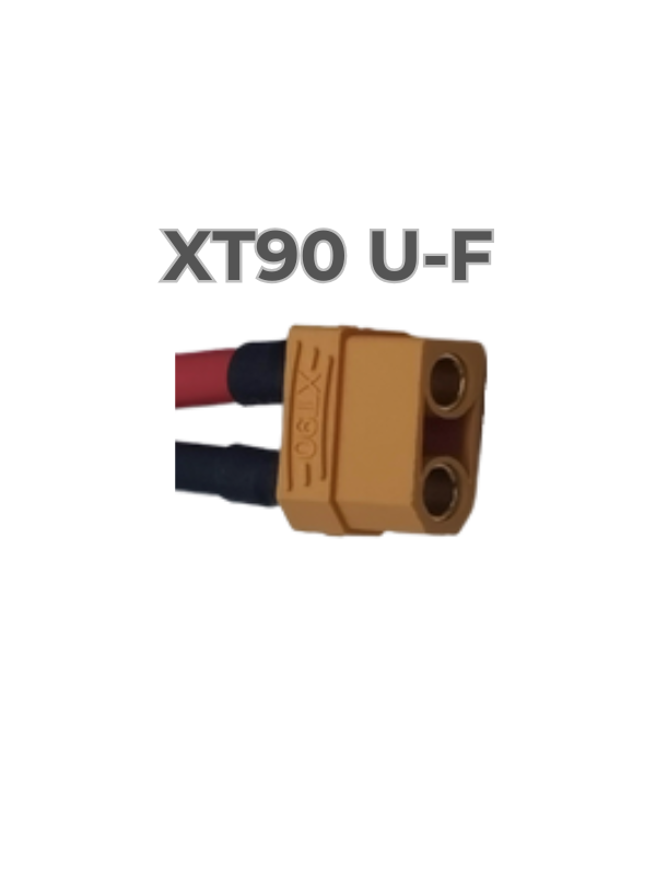 XT90 UF (Dişi) Soket 14AWG 40CM Kablolu Batarya Hücre Gruplama ve Montaj Soketi