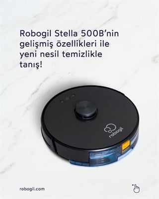 Stella 500B Akıllı Robot Süpürge ve Paspas