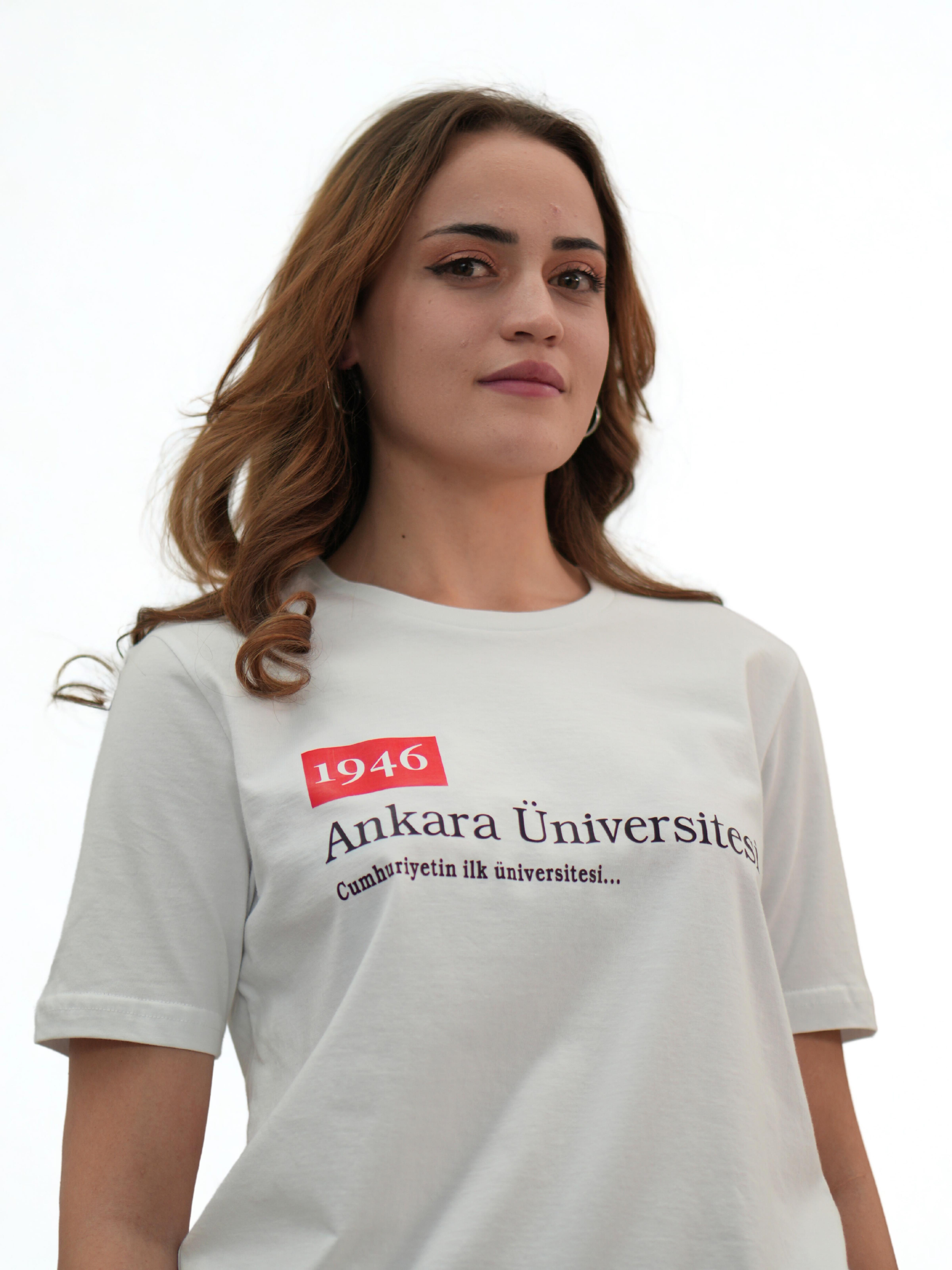 TSHIRT 0 YAKA PENYE ÖN YAZILI ( ANKARA ÜNİVERSİTESİ )