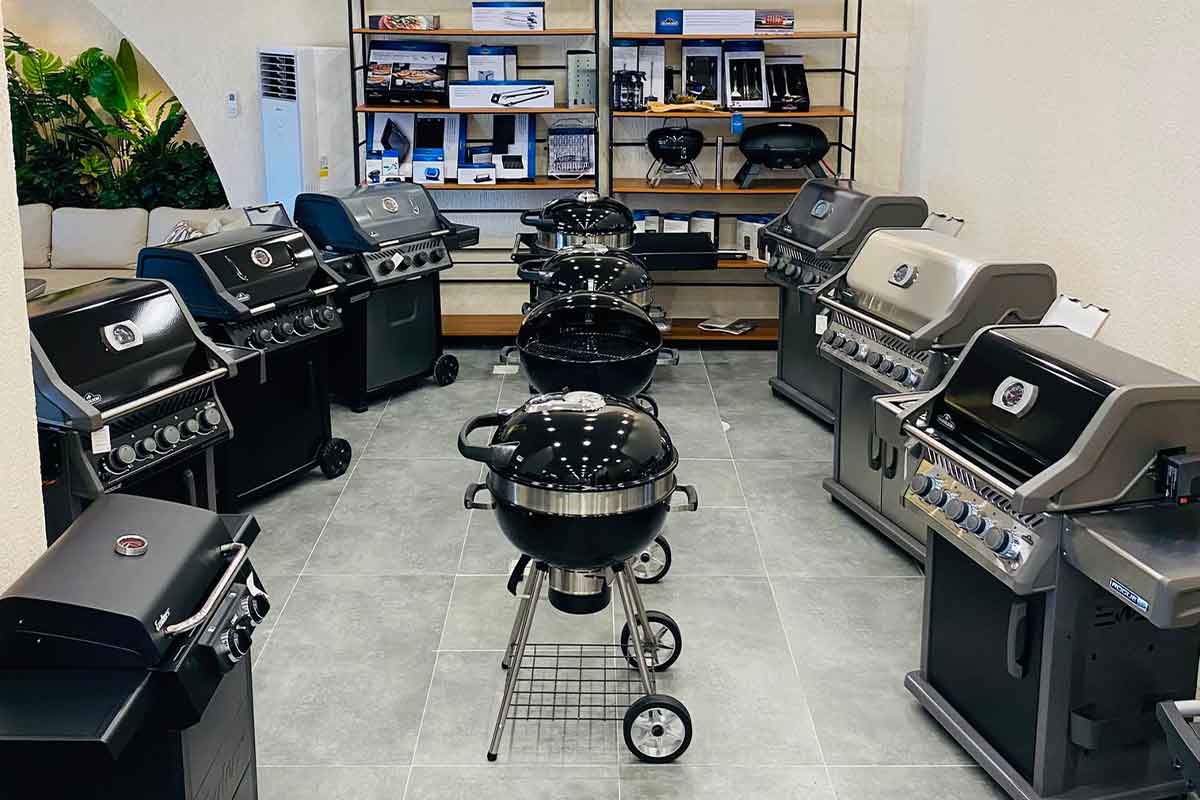 Napoleon Grill Store Tekirdağ Çorlu mağaza genel görünümü