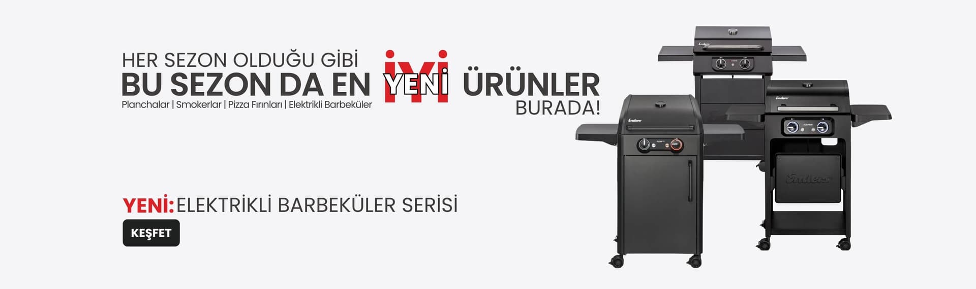 Yeni Enders Elektrikli Barbeküler Mangallar