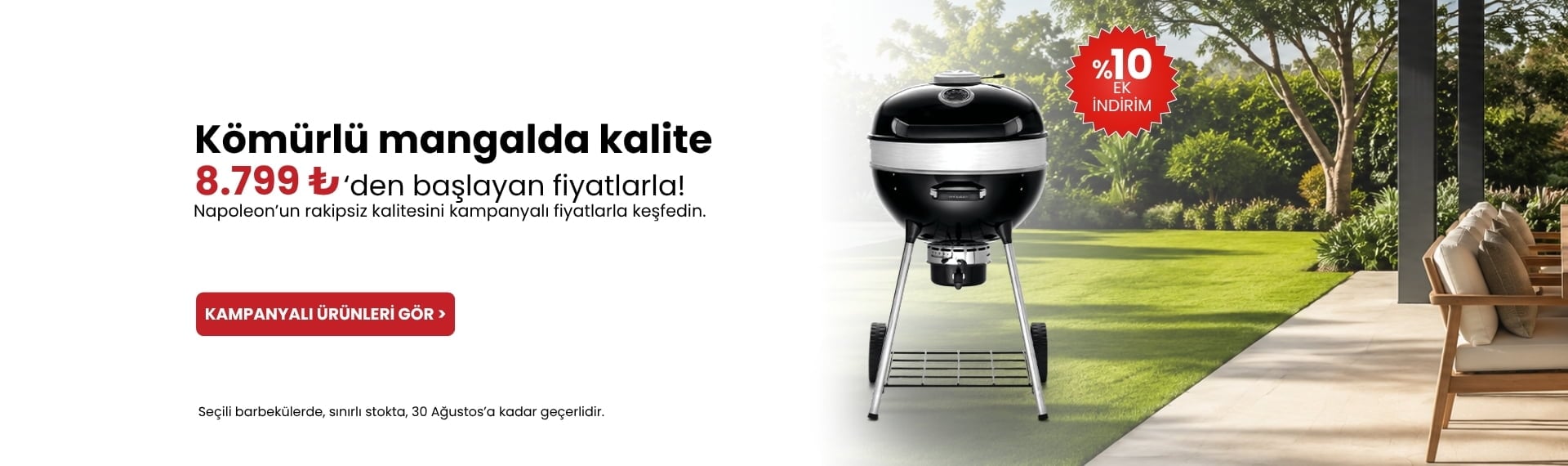 Napoleon Kömürlü Barbeküler