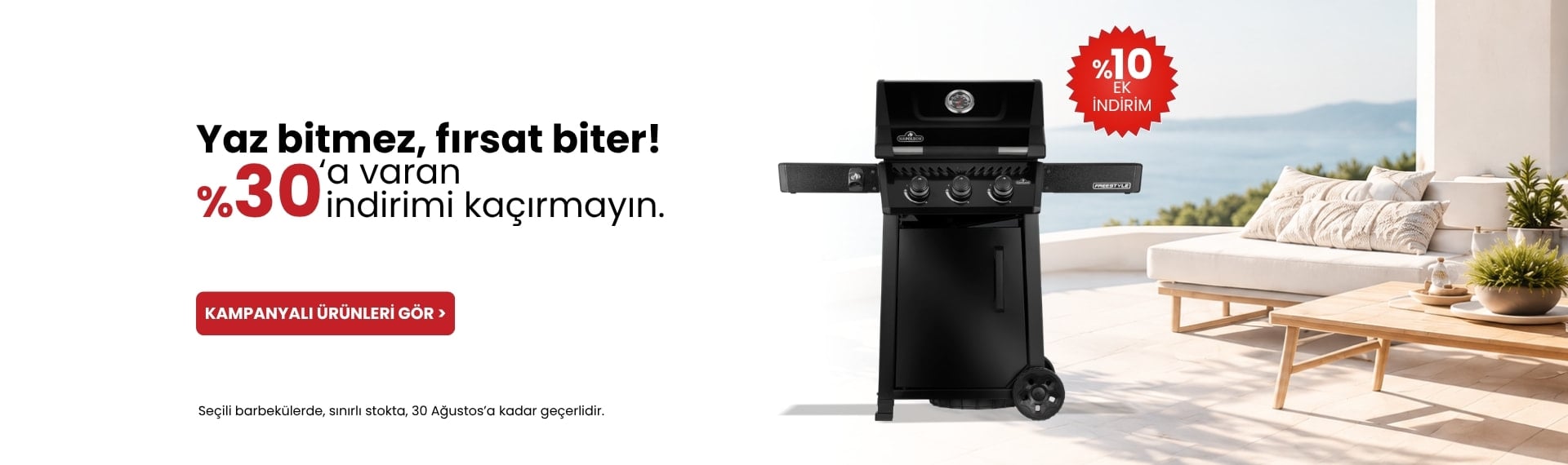 Seçili Mangallarda Tüm İndirimlere Ek İndirim