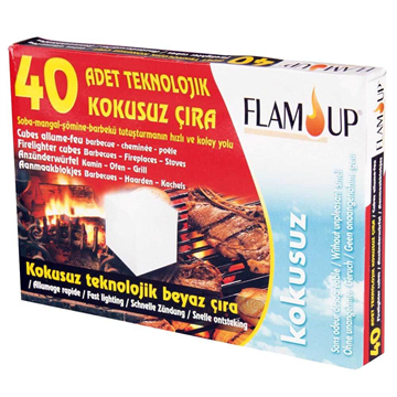 Teknolojik Beyaz Çıra 40'lı | Flam Up